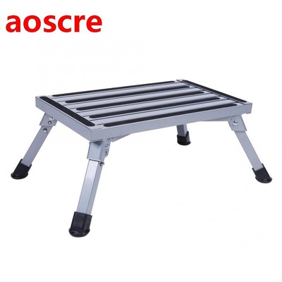 Portable Folding Aluminium Platform Safety Step Ladder Stool