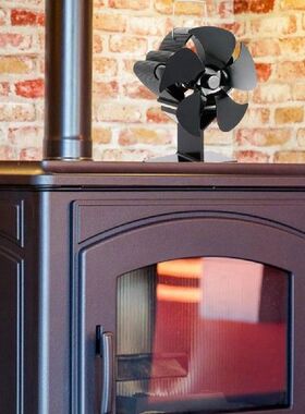 Aluminum Alloy Fireplace Fan Stove Fan 5 Blades SF103S Fan