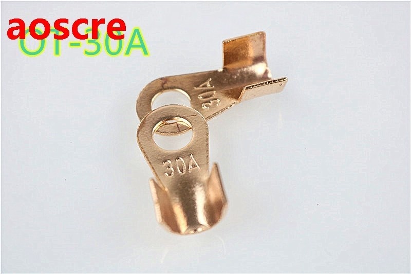 High Quality OT-30A  6mm  Dia Copper Circular Splice Termina