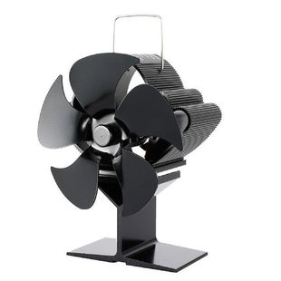 Fan Quiet Fireplace Heating Stove Power Blade Heat