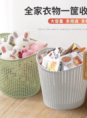 The dirty clothes house collects the dirty clothes toy baske