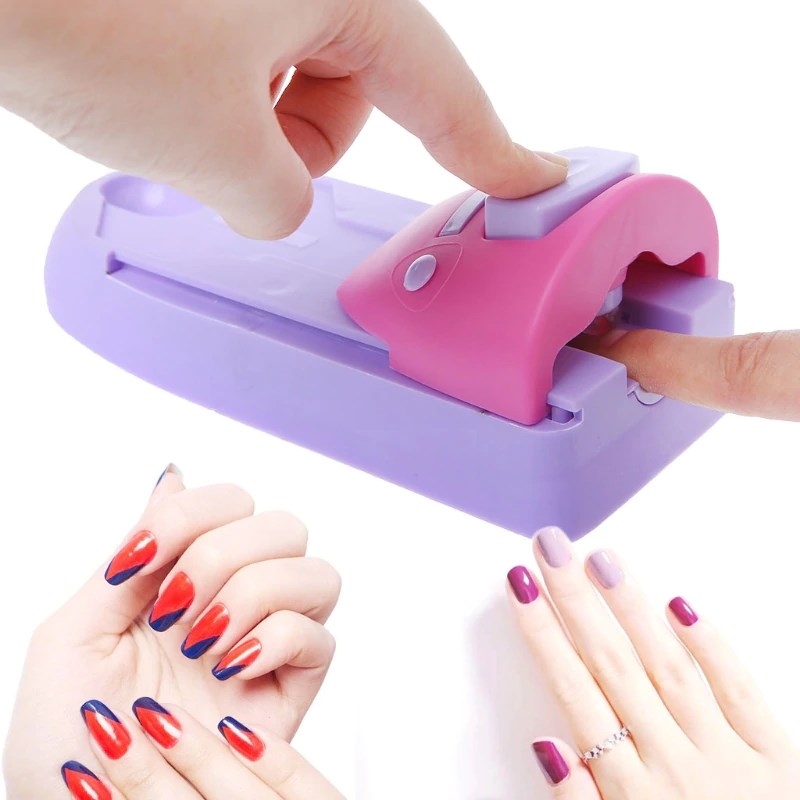 DIY Nail Art Printer Printing Manicure Machine Stamp Set Wit