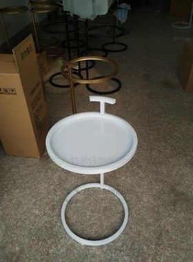 Nordic Coffee Table Side Table Golden Iron Corner Table Livi