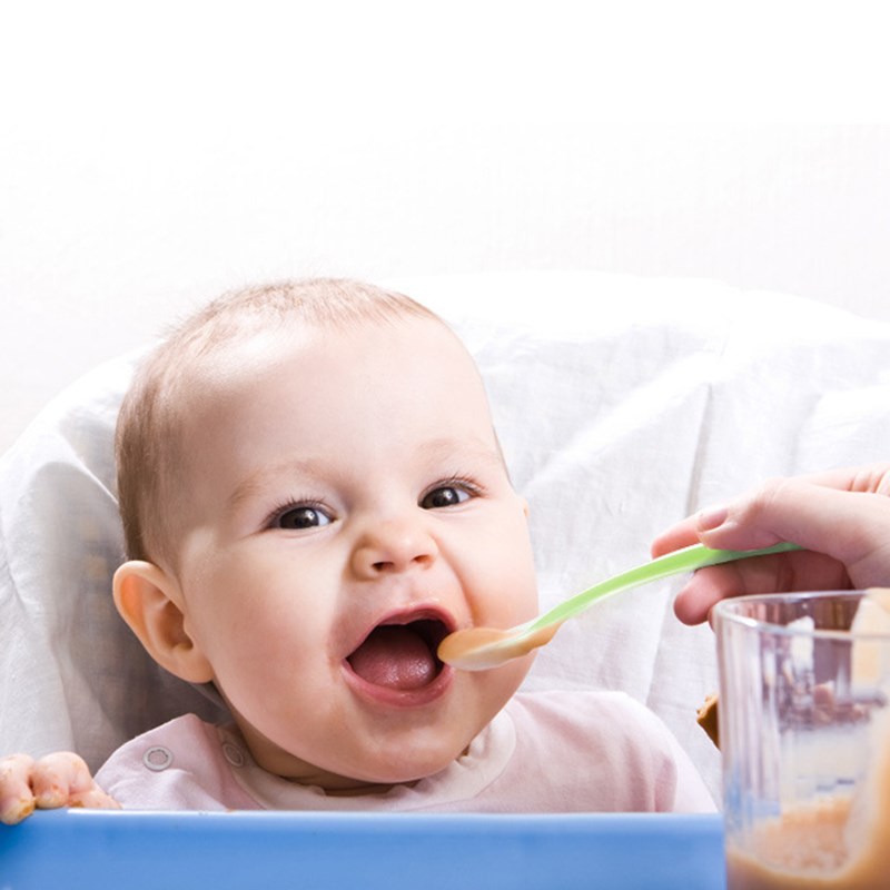 1Pcs Soft Non-toxic Silicone Safety Baby Feeding Spoon Kids
