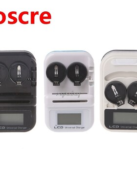2 Slot LIR2032 Button Battery Charger rechargeable LIR2032,
