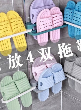 Bathroom folding slipper wearing receives artifact from