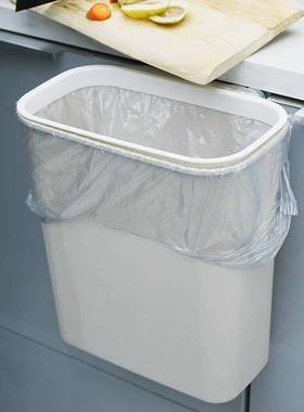 Hot Kitchen wallmounted uncovered trash can household nonper