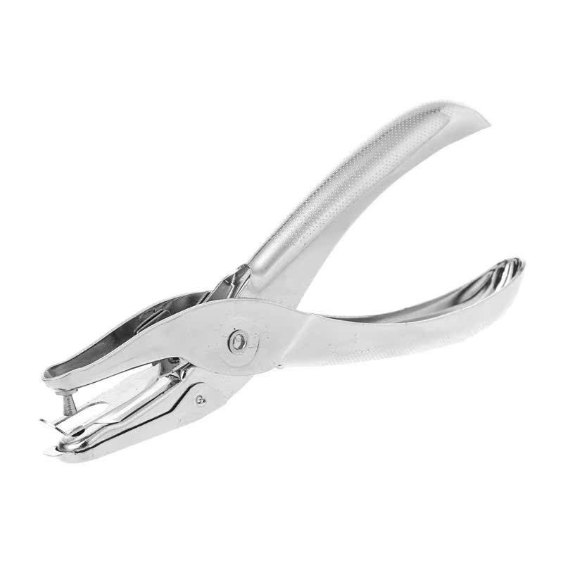 School Office Metal Single Hole Puncher Hand Paper Punch Scr