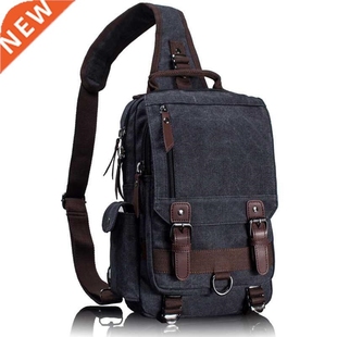 Tourya Crossbody Bags for Women Retro Leather Military Mess