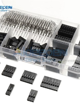 310Pcs/lot 2.54mm Dupont Wire Jumper Line Cable 1/2/3/4/5/6/