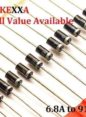 20PCS P6KE6.8A P6KE6A8 P6KE10A P6KE12A P6KE13A P6KE15A P6KE1