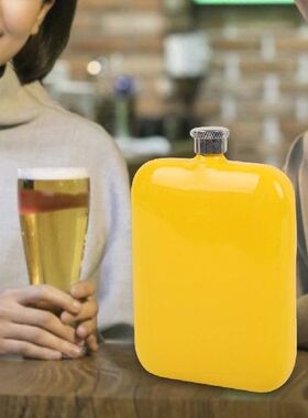 Exquisite Pocket Bottle Spiral Bottleneck Good Workmanship