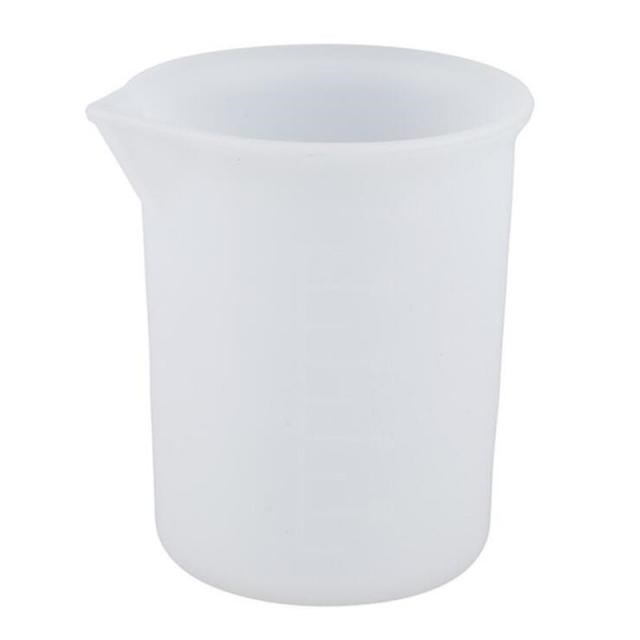 Graduated Measuring Cup Transparent Silicone Cup Kitchen Bar