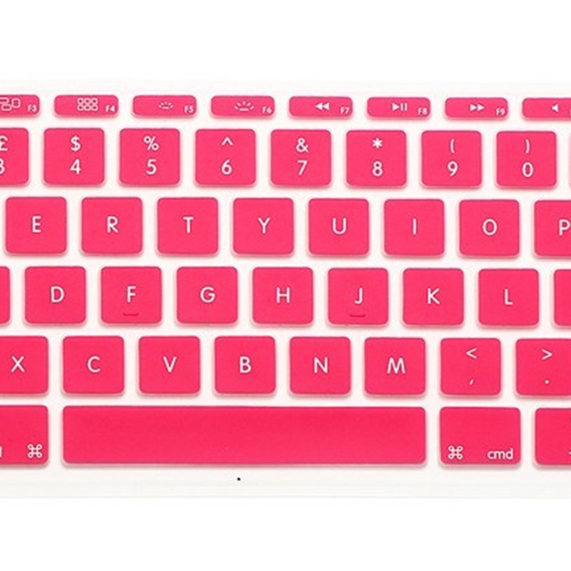 English UK EU Silicone Keyboard Cover For Apple Mac MacBook