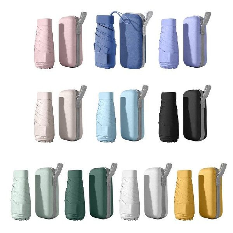 Mini Parasol UV Folding Umbrella Portable Women's Um