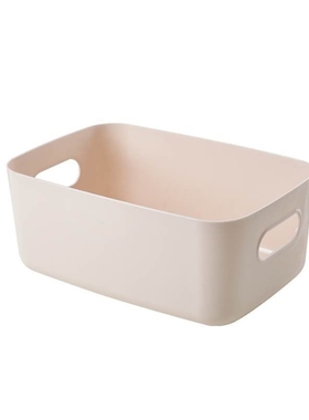 Desktop plastic storage box sundry receive basket students