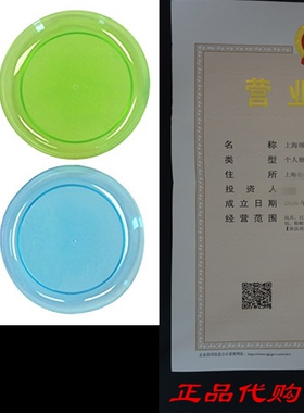 Party Essentials Hard Plastic 9-Inch Round Party/Luncheon P