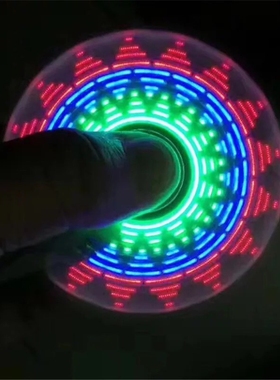 Night  Random color 18 Multi-styling colorful Luminous Fidge