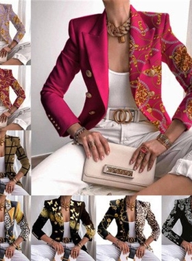 2021 small suit jacket printing cultivate ones morality