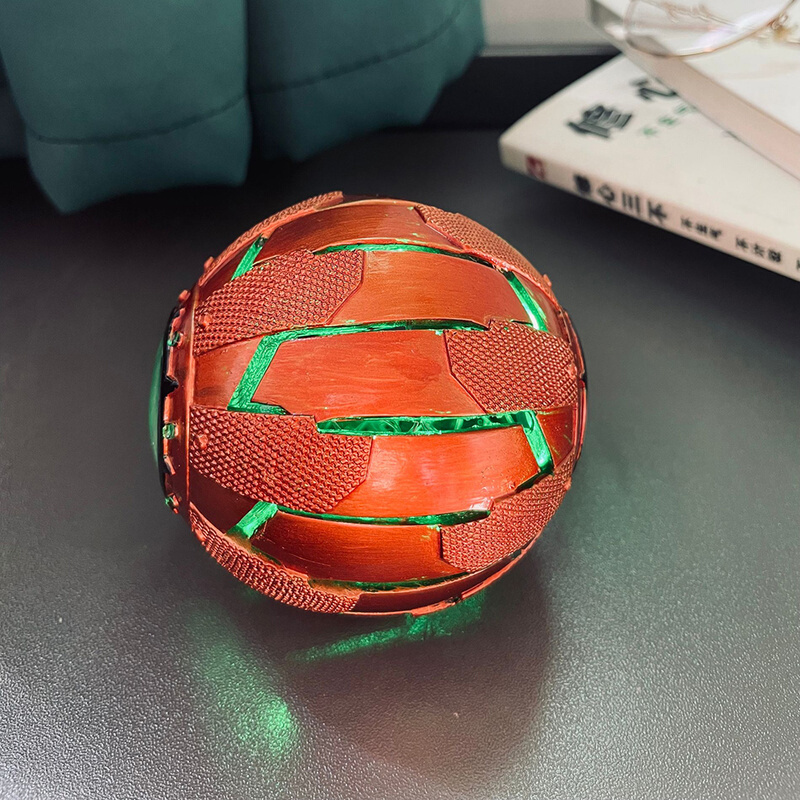 Superhero Costume Props Pumpkin Lantern Bomb Weapon Led Ligh