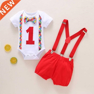 1 Year Baby Boy Clothes Infant Baby Boy Girl Cartoon Dot Pri