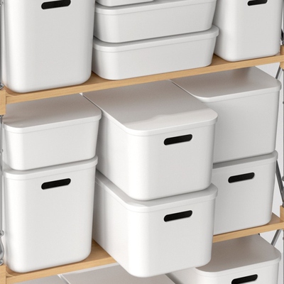 Home pick-up boxes with office-covered desktop boxes for pla
