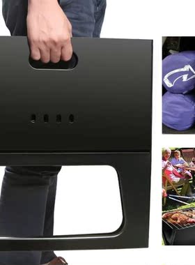 Foldable Barbecue BBQ Grill Charcoal Stove Shish Kabob烧烤架