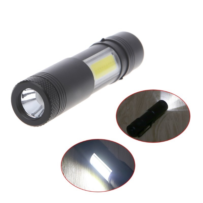 4 Modes Flashlight Mini Portable Lantern Flashlight XPE COB