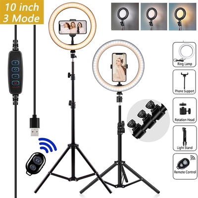 Ring Light With Tripod Stand And Phone Holder 10