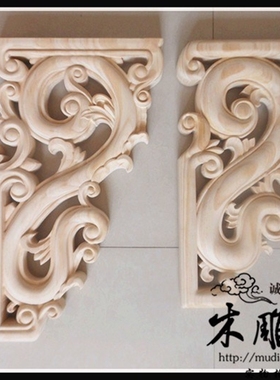 Dongyang wood carving antique wood Temple carved corbels Hom