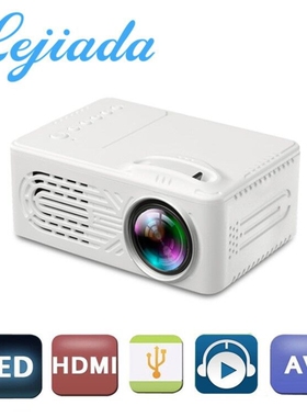 814 LED Mini Projector Portable  Projector With USB Home Med