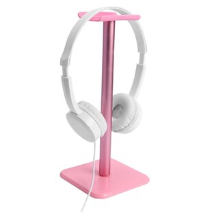 Pink Headphone Stand Table Headset Holder Classic Earphone