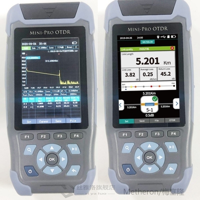 Pro mini OTDR Fiber Optic Reflectometer 980rev with 9 Functi