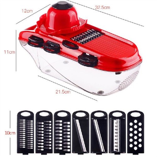 Kitchen Product Updated 7 Blades Mandolin Slicer Manual