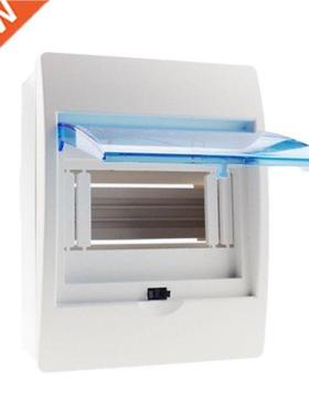 4-6 Ways Plastic Distribution Box Transparent Lid Distributi