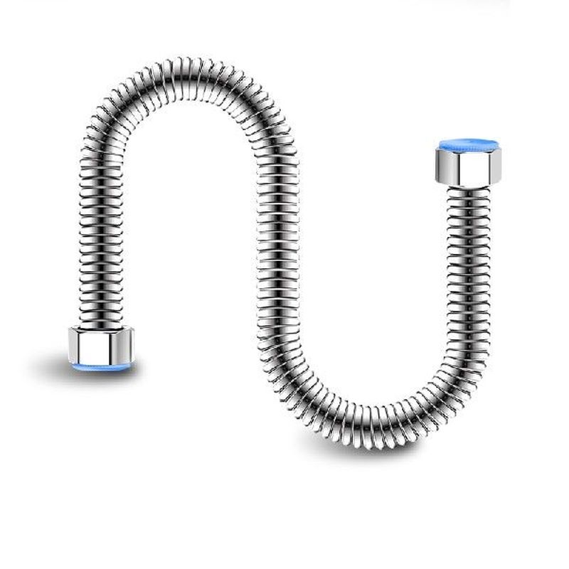 1M 2M 304 Stainless Steel Bellows Tube Basin Toilet Water