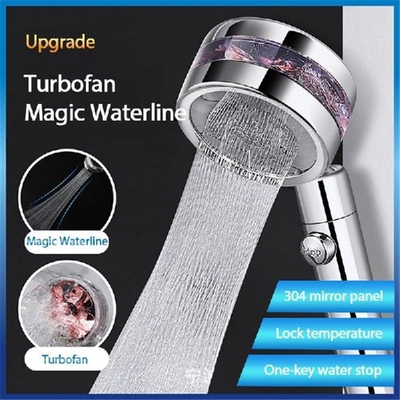 360 Degrees Rotating High Pressure Shower Head Set 3 Mode
