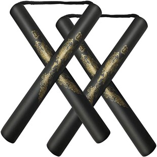 Martial Arts Foam Nunchakus rope chains plastic nunchaku kun