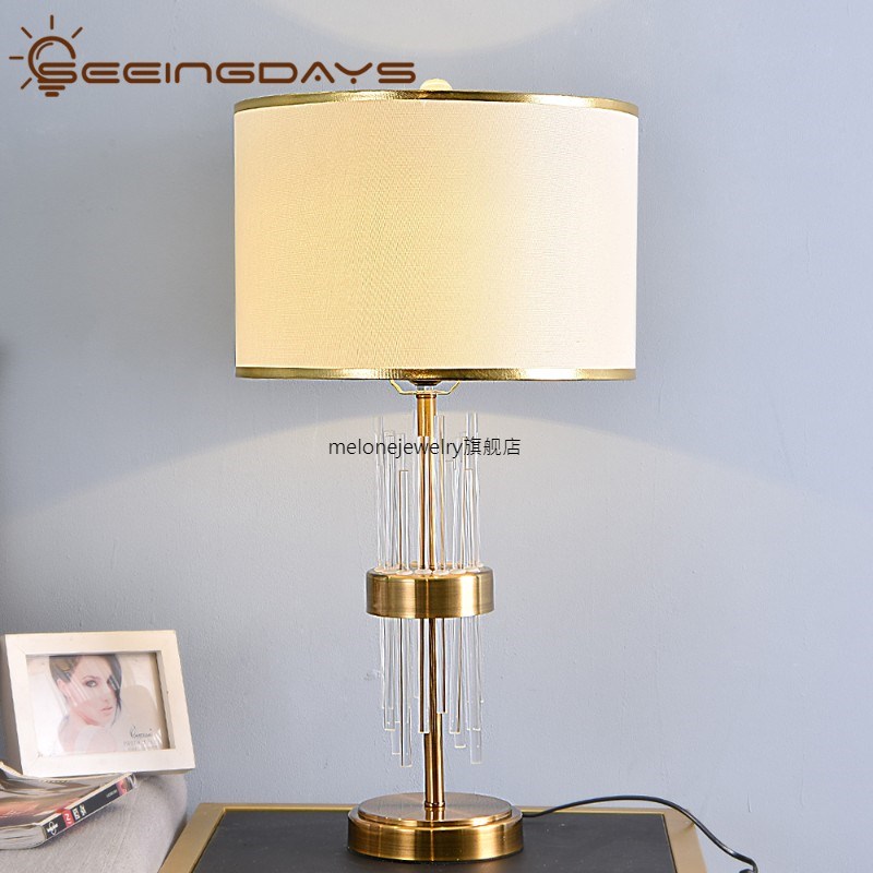 Buy 2 get 15% Off Clear Crystal Glass  able Lamps  Bedroom L