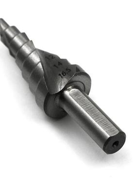 4-16.5mm Triangle Shank Step Drill Spiral Drill Tool Multipl