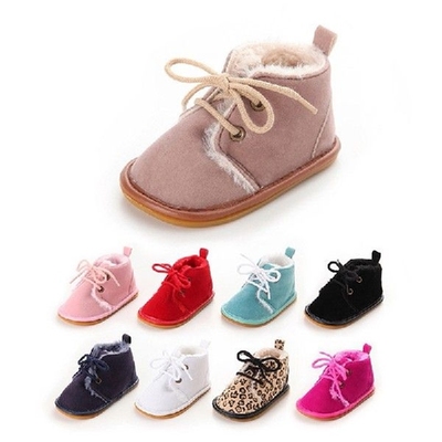 New Baby Shoes Boys Girls Cotton Shoes Warm Autumn Winter