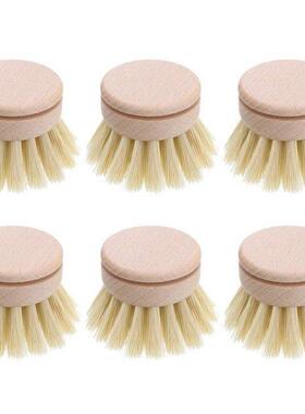 Washing Up Brush,Dish Brush,6 Pcs Replacement Brush Heads Wo