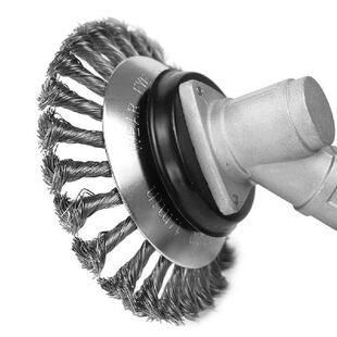 Garden Steel Wire Grass Weed Trimmer Head Bonsai Tool Brush