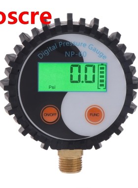 0-10 Bar G1/4 Battery Power Digital Gas Pressure Gauge Teste