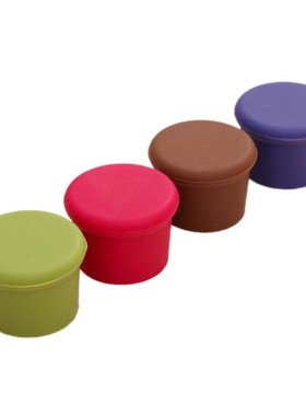 Random Color Mix-colored Silicone Beer Bottle Cap Wine Stopp