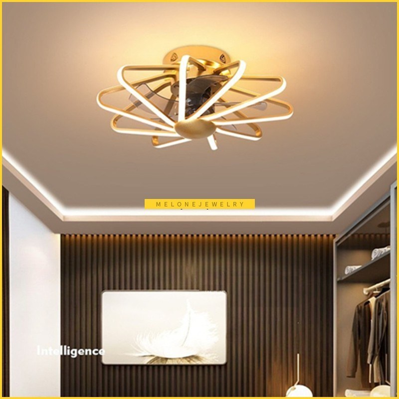 AC 220V LED Ceiling ventilator lamp Fan Light Bedroom Living