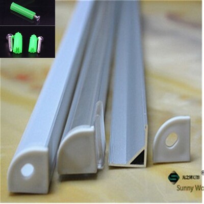 5-30pcs/lot ,40inch 1m  led alunium profile for 10mm PCB boa
