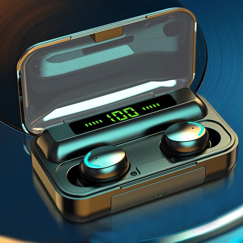 TWS Bluetooth Wireless Earphones Earphone 2200mAh Charging