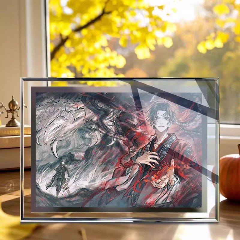 我不是戏神周边陈伶水晶相框桌面照片立牌摆件送朋友礼物可定制