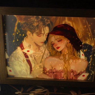 流氓叙事剧本杀程聿怀羌青瓷周边灯光画黛利拉阿奇桌面伴睡小夜灯